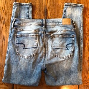 American Eagle Super Stretch Skinny Crop Jeans